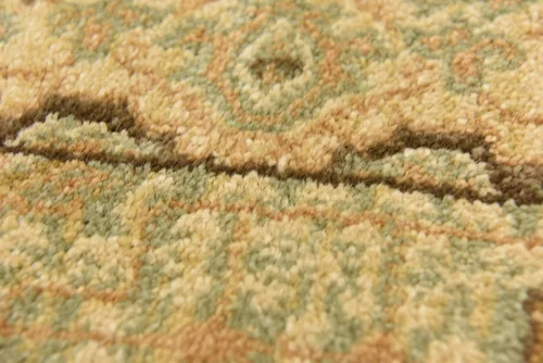 Vista 6 de Unique Loom Palace Collection - Alfombra de área Jefferson (2 pies x 3 pies 1 pulgada, rectangular, crema/caramelo)