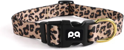 Vista 7 de Collar de perro suave ajustable: estampado de flores rosadas, multicolor, lindos patrones para mascotas, talla XS, pequeña, mediana y grande