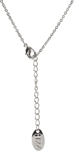 Vista 2 de Liza Birthstone January Garnet 17"-18.5" Necklace with 0.25" Crystal Pendant made from Austrian Crystals