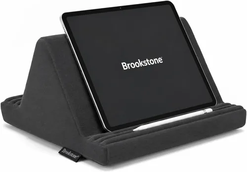 Vista 11 de Brookstone Cojín de regazo para tableta, soporte para tableta y teléfono para cama, vuelos y viajes, dos escritorio de espuma viscoelástica en Negro