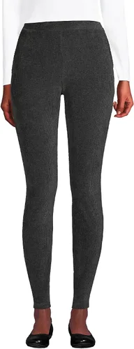 Vista 3 de Lands' End Leggings deportivos de pana de tiro alto para mujer