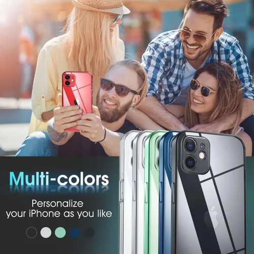 Vista 16 de Supdeal Funda cristalina transparente para iPhone 11, [No se amarillea] [Protección de la cámara] [Probado contra caídas de grado militar] Funda