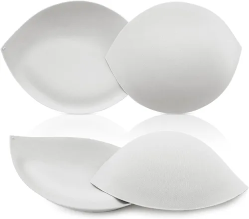 Vista 11 de Almohadillas de brasier para reforzar el pecho, copa de traje de baño push Beige