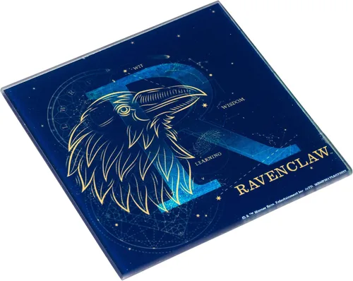 Vista 9 de Silver Buffalo Harry Potter Constellations - Juego de posavasos de cristal de 4 piezas, multicolor (HP26175A)