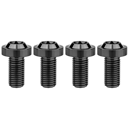 Vista 49 de Titanium M10 Torx Head Bolt (M10x10mm Pitch 1.25mm, Black) 10 15 20 25 30 35 40 45 50 55 60mm Pitch 1.25/1.5mm Screw Pack of 4