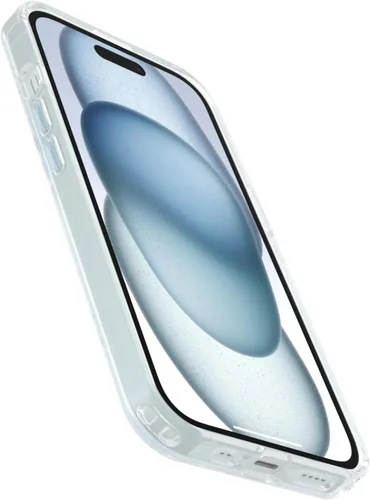 Vista 5 de OtterBox - Funda transparente para iPhone 17e, 16e, 15, 14 y 13 de la serie Symmetry - Transparente