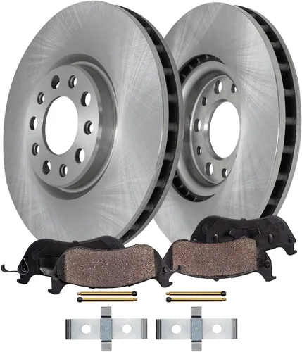 Vista 30 de Detroit Axle - Pinzas de freno traseras para el lado del pasajero + pastillas de freno de cerámica con herramientas de repuesto para Acura CL TL