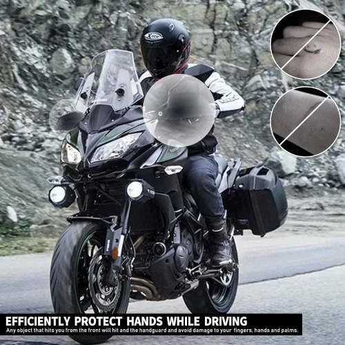 Vista 3 de Protector de palanca de embrague de freno de motocicleta compatible con K.awasaki Z900 Z 900 Z-900 (2017-2023) V.ersys 650 1000 KLE650 (2010-2023)