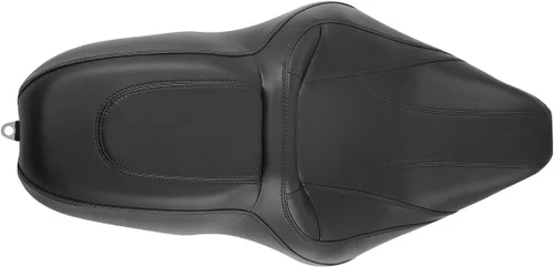 Vista 5 de TCT-MOTORPARTS Asiento de pasajero negro para Harley Touring Electra Glide 2009-2023