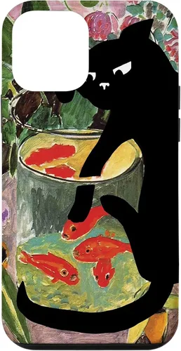 Vista 16 de Matisse's Goldfish and A Cat Case for iPhone 17