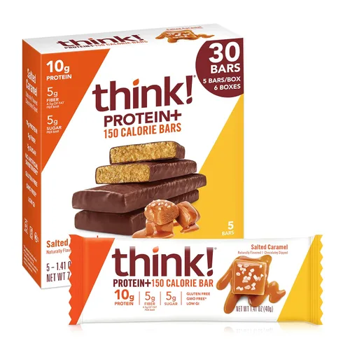 Vista 4 de ¡Piensa! Proteína + barras con 150 calorías.