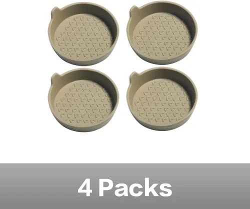 Vista 2 de 4 Paquetes Portavasos de Silicona para Portavasos de Automóvil, Portavasos para Portavasos de Automóvil, Portavasos Universales Extraíbles