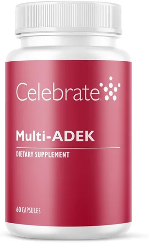 Vista 9 de Celebrate Vitamins Multi ADEK - Multivitamínico bariátrico sin hierro, cápsulas vegetales fáciles de tragar para pacientes con interruptor duodenal