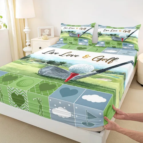 Vista 12 de Sábana bajera rústica de tamaño individual, juego de ropa de cama de madera vieja casa de campo para niños, niñas, niños y adultos, decoración