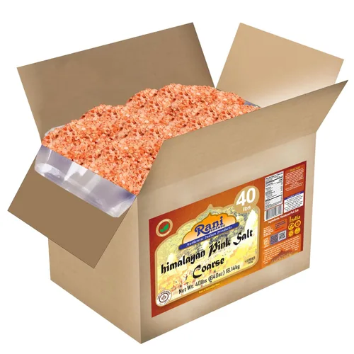 Vista 19 de Rani Himalayan Pink Salt Granules 5 in 1 Flavors (Mint, Smokey Garlic, Italian, Pepper, Peri Peri) PET Jar ~ All Natural Vegan Gluten Friendly