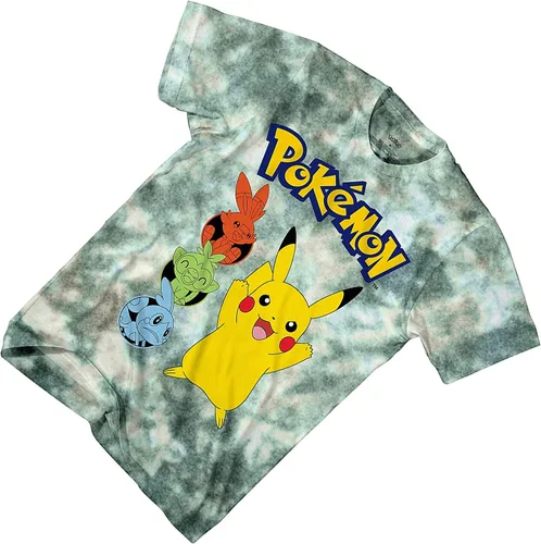 Vista 3 de Pokemon Camiseta de juego Pikachu para hombre, diseño de Gotta Catch Em All