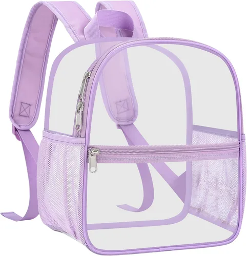 Vista 24 de Mochila transparente USPECLARE aprobada para estadio 12×6×12, Bolso transparente resistente al agua para eventos de estadio, conciertos, trabajo