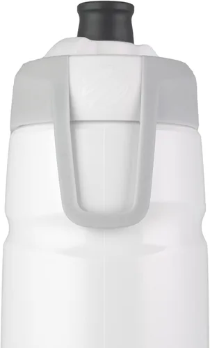 Vista 3 de BlenderBottle Hydration Halex - Botella de agua con aislamiento y pajita, 24 onzas, color blanco