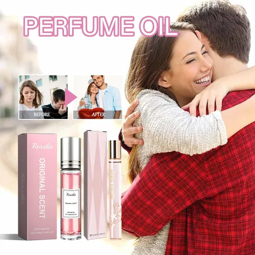 Vista 2 de Perfumes de feromonas para mujeres, perfume de atracción de feromonas, mini perfume de feromonas de larga duración (3PCS)