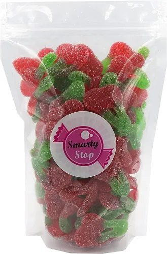 Vista 3 de Smarty Stop Caramelo de gomitas de cerezas amargas (1 libra)