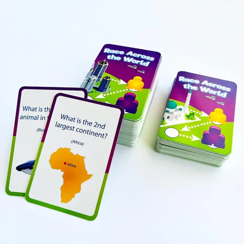 Vista 8 de Juego de mesa para niños de 8 a 12 años - Juegos de cartas educativos