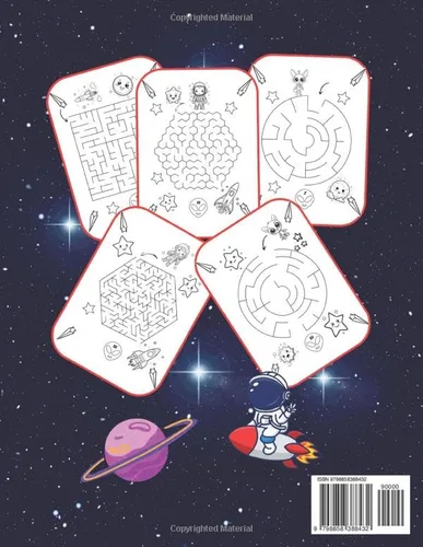 Vista 2 de MAZE FOR KID 5-10 Captivating Mazes to Enhance Critical Thinking and Entertainment Ideal for Skill Development and Screen-Free Fun!