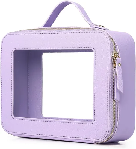 Vista 21 de Bolsa de maquillaje transparente (negro L)