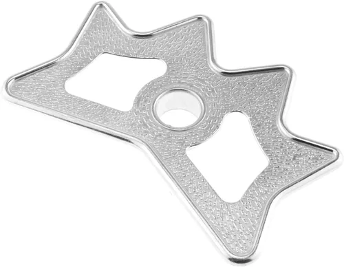 Vista 6 de DGZZI Cabeza de puente de billar Cabeza de puente de aleación de aluminio plateada Slip-On Moosehead para billar Palo de taco de billar
