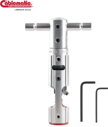 Vista 4 de Cablematic CST 500 Herramienta de Corte y Despegue para Técnicos Profesionales, Electricistas e Instaladores, Herramienta Fácilmente Portátil
