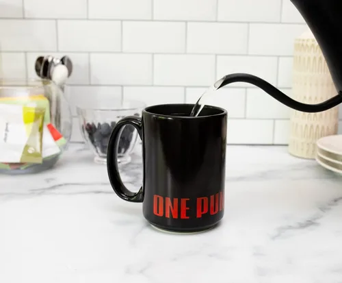 Vista 5 de JUST FUNKY One Punch Man - Taza de café de cerámica (16 onzas)