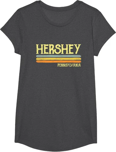 Vista 43 de Camiseta vintage de regalo de recuerdo de Hershey Pennsylvania PA, Negro, S