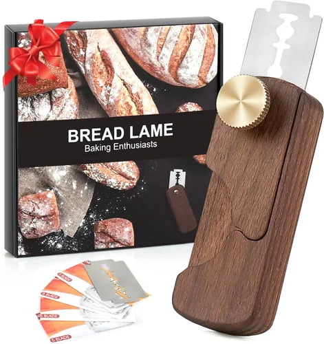 Vista 8 de Cuchilla Magnética para Pan, Herramienta de Marcado de Pan, Herramienta de Marcado de Masa Madre, Suministros para Hornear Pan de Masa Madre
