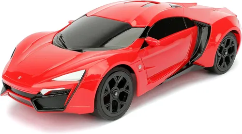Vista 6 de Jada Toys - Fast & Furious 1:16 RC, Lykan Hypersport, Rojo