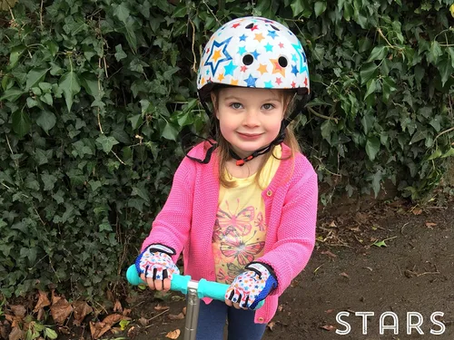Vista 6 de Kiddimoto Guantes de bicicleta para niños en 2 tamaños