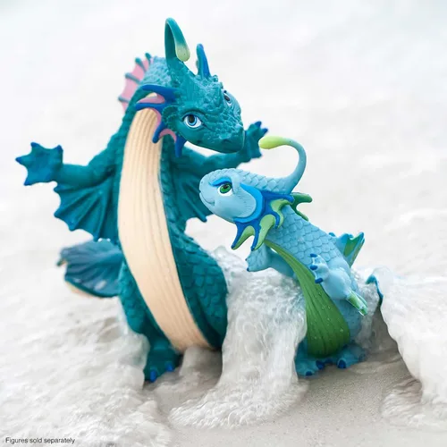 Vista 2 de Safari Ltd. Figura de dragón oceánico, figura detallada de dragón de 6 pulgadas, juguete mítico para niños, niñas y niños a partir de 4 años