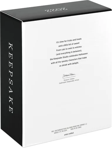 Vista 4 de Hallmark Keepsake Adorno de Navidad 2022, Disney Tim Burton, The Nightmare Before Christmas The Pumpkin King