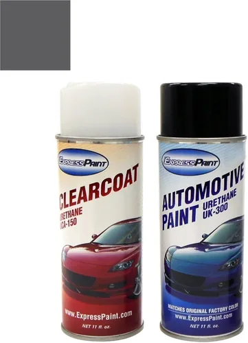 Vista 17 de Aerosol for Suzuki Esteem Automotive Touch-up Paint - Satin Black Clearcoat 1SC - All-Inclusive Package
