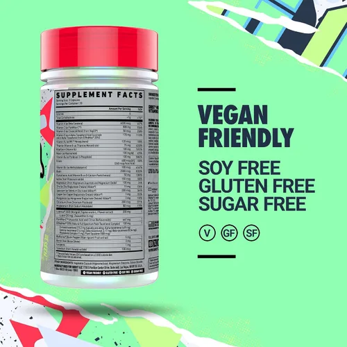 Vista 4 de GHOST Multivitamínico múltiple para hombres y mujeres, 90 cápsulas, vegano