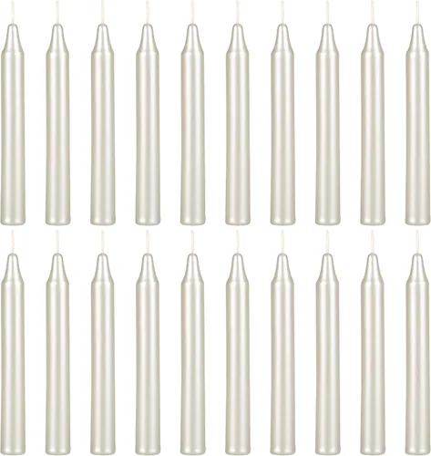 Vista 14 de Mega Candles Mini vela de hechizo con carillón cónico, 20 unidades, 4 x 1/2 Surtido