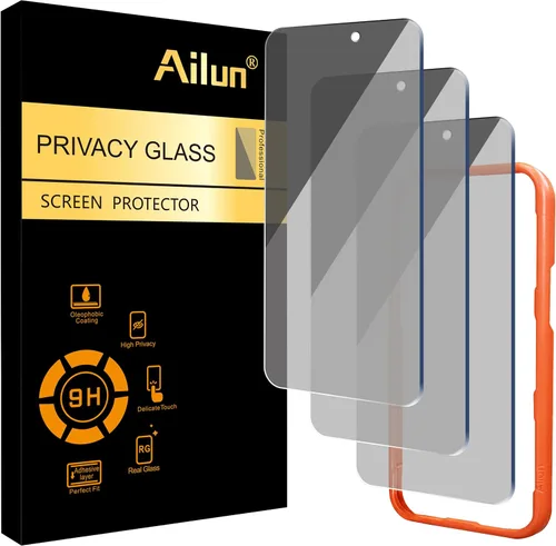 Vista 9 de Ailun - Protector de pantalla de privacidad para iPhone 11 Pro Max/iPhone XS Max [6,5 pulgadas], 2 unidades, antiespía, apto para usar con funda