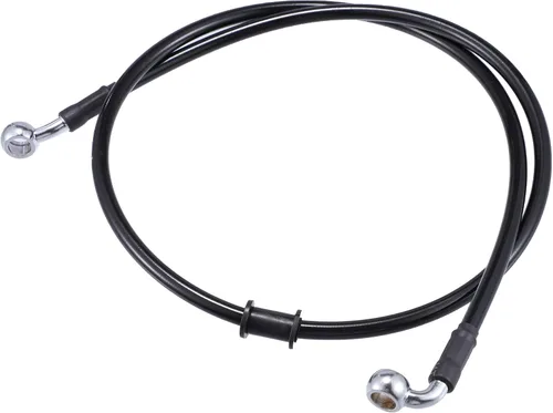 Vista 8 de X AUTOHAUX 31.5 in AN3 M10 Línea de freno hidráulico para coche, manguera de aceite, 28 ° 90 ° acero inoxidable para coche, motocicleta, motocross