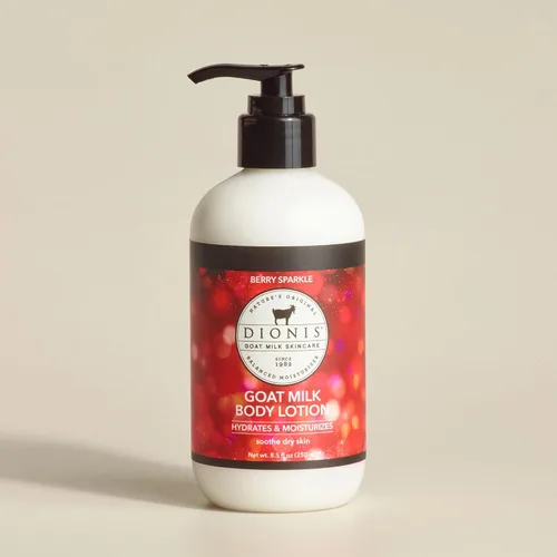 Vista 2 de Dionis Loción corporal de leche de cabra Berry Sparkle 8.5 oz (paquete de 1)