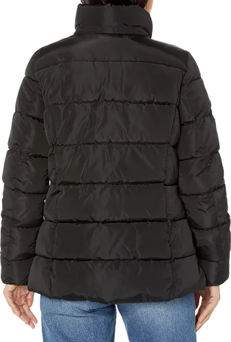Vista 3 de Tommy Hilfiger Chaqueta acolchada corta con cremallera para mujer