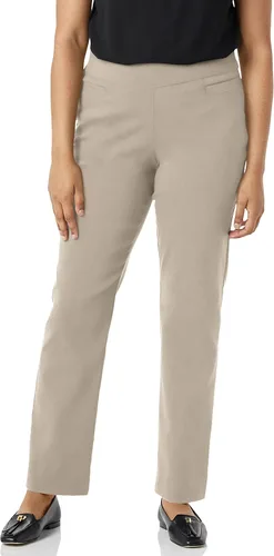 Vista 16 de Briggs New York - Pantalón profesional Millennium superelástico con bolsillo para mujer (Longitud promedio, corta y alta)