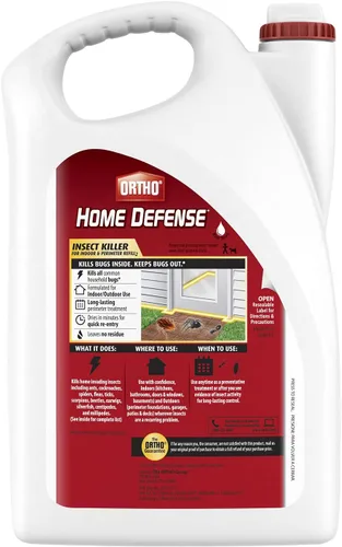 Vista 2 de Ortho Home Defense - Insectos para interior y perímetro de repuesto, 1.33 galones, paquete de 2