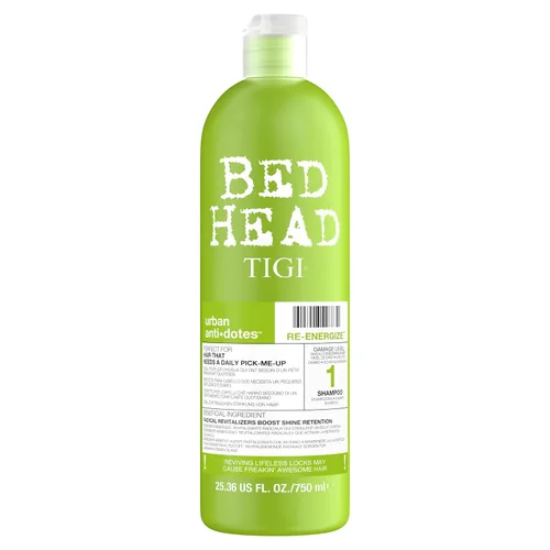 Vista 9 de Champú y acondicionador diario reenergizante Urban Antidotes de Bed Head por TIGI 25.36 fl oz, 2