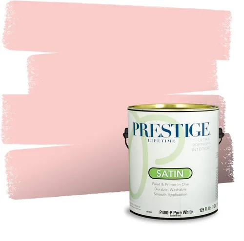 Vista 280 de Prestige Paints Pintura exterior e imprimación en uno, 1 galón, plano, coincidencia comparable de Valspar* Amber Rose*