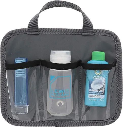 Vista 2 de Lewis N. Clark Deluxe Travelflex - Kit de aseo personal, bolsa de maquillaje, organizador de ducha + organizador de viaje, kit de artículos