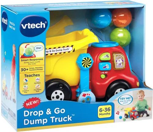 Vista 8 de VTech Camión de carga y descarga Amarillo
