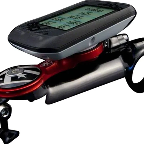 Vista 5 de K-Edge Soporte para computadora de bicicleta Stem Garmin Negro accesorios de ciclismo-electrónica